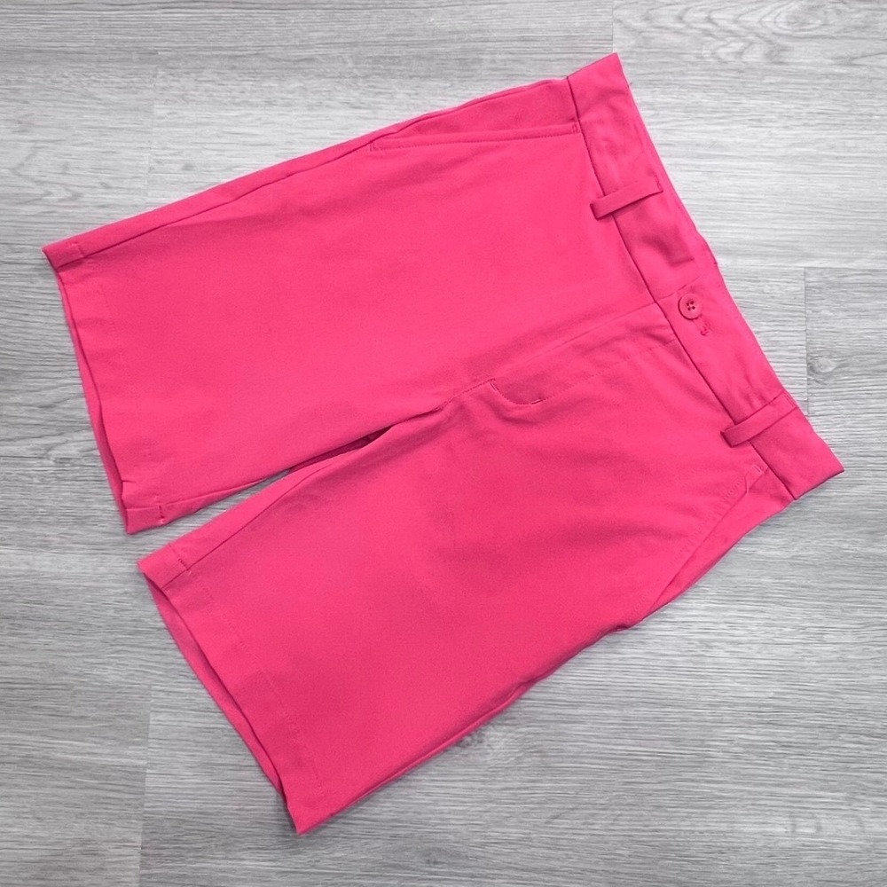 Vineyard Vines Performance Shorts Boys 12 Pink 3H001048 Stretch Golf‎ Preppy